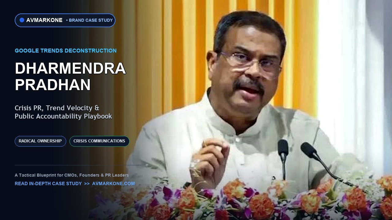 Dharmendra Pradhan Trend Analysis: Brand Reputation, Public Accountability and Trend Strategy Case Study